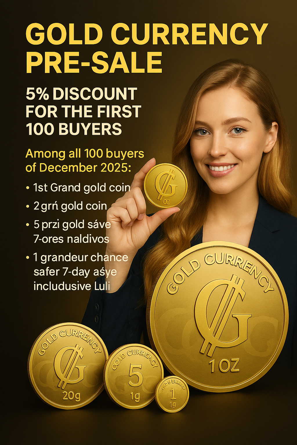 Gold Currency Pre-Sale